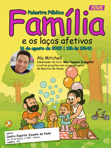 Família e laços afetivos com Ala Mitchell | Ladário