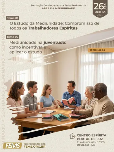 O Estudo da Mediunidade e Mediunidade na Juventude