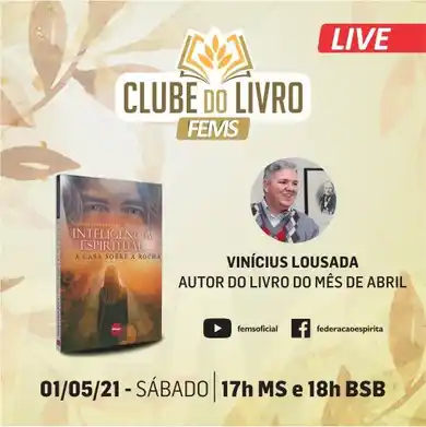  Live do Clube do Livro com Vinícius Lousada