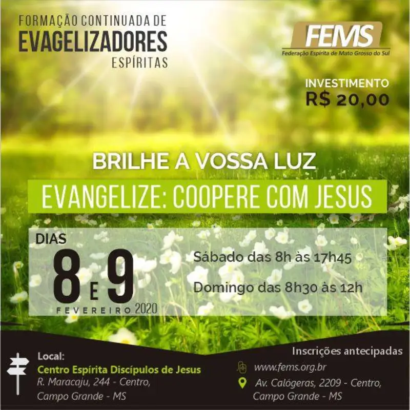  FORMAÇÃO CONTINUADA PARA EVANGELIZADORES DE INFÂNCIA E JUVENTUDE