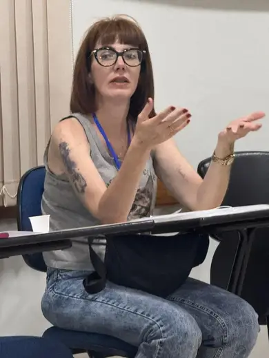 1º Dia - Oficina de Libras