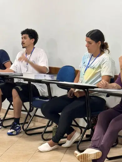 1º Dia - Oficina de Libras