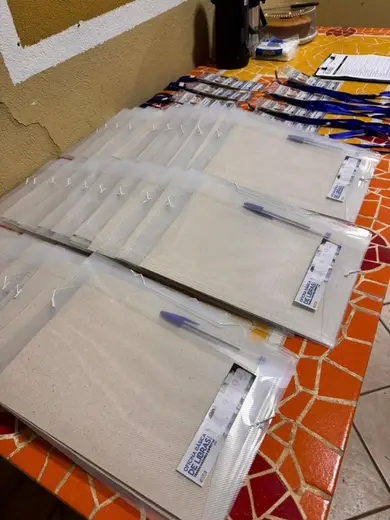 1º Dia - Oficina de Libras