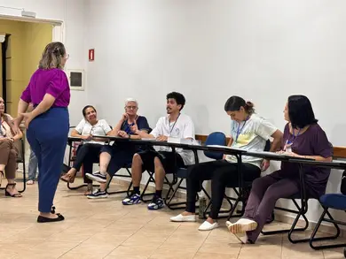 1º Dia - Oficina de Libras