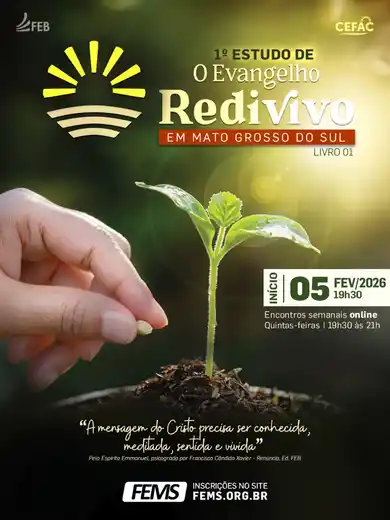 1º Estudo de "O Evangelho Redivivo" | MS