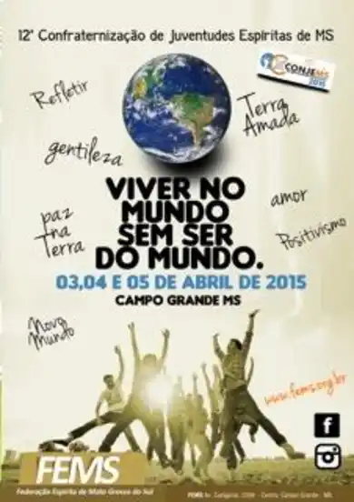 12ª CONJEMS - Viver no mundo sem ser do mundo.