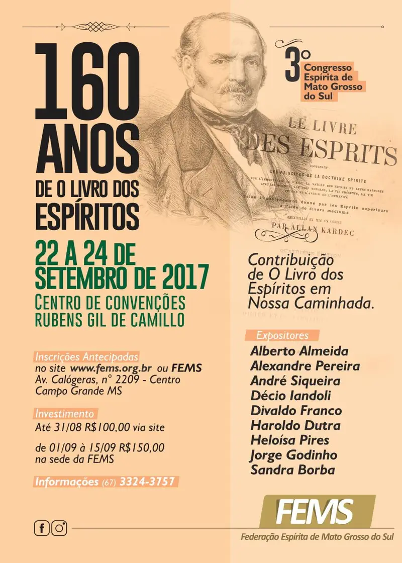 160 Anos de O Livro dos Espíritos