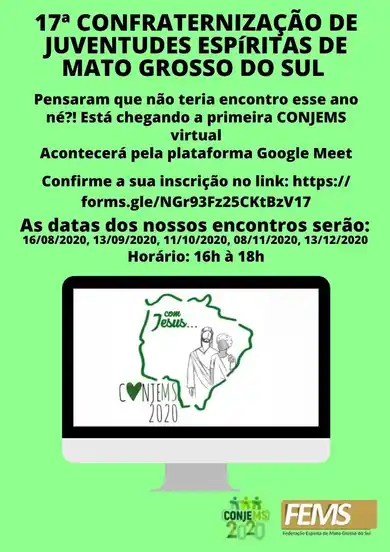 17ª Confraternização de Juventudes Espíritas de Mato Grosso do Sul 