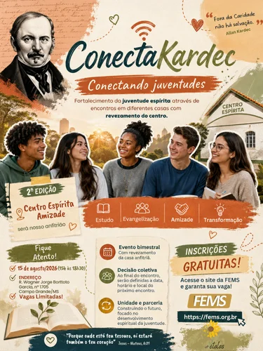 2º Conecta Kardec | Conectando Juventudes | Campo Grande