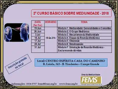 2º Curso Básico sobre Mediunidade - 4º Módulo