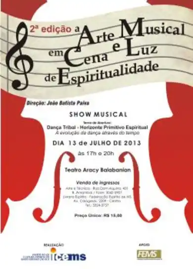 A Arte Musical em Cena e Luz de Espiritualidade