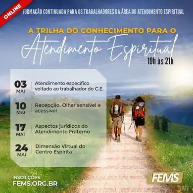 A trilha do conhecimento para o Atendimento Espiritual