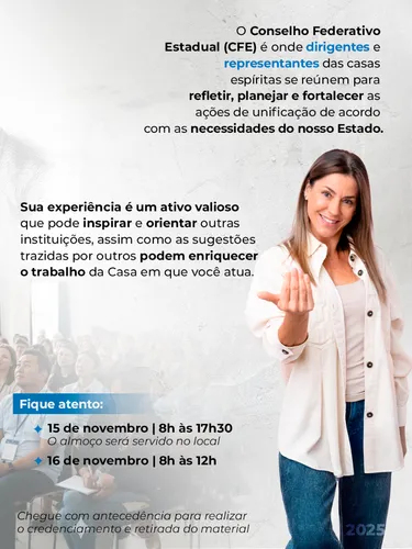 CFE - Conselho Federativo 2025