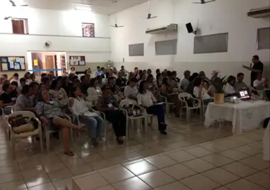 Completam 5 meses o encontro mensal do Estudo da Série Psicológica de Joanna de Ângelis, na cidade de Dourados.