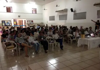 Completam 5 meses o encontro mensal do Estudo da Série Psicológica de Joanna de Ângelis, na cidade de Dourados.