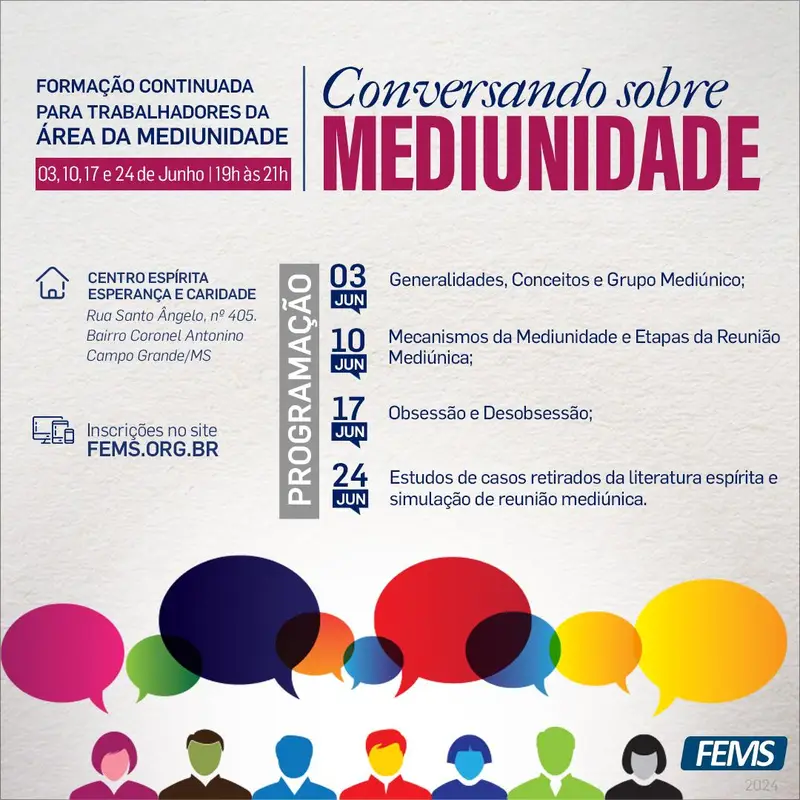 Conversando sobre Mediunidade | Campo Grande