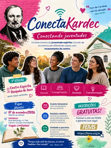 Conecta Kardec | Conectando Juventudes | 3ª Edição