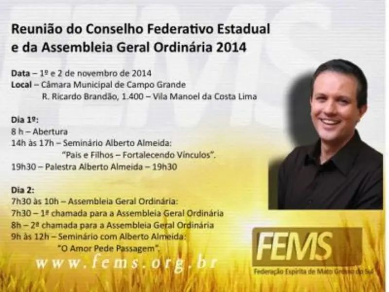 Conselho Federativo Estadual e Assembleia Geral Ordinária 2014