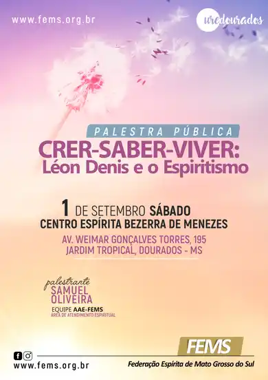 Crer-Saber-Viver: Léon Denis e o Espiritismo