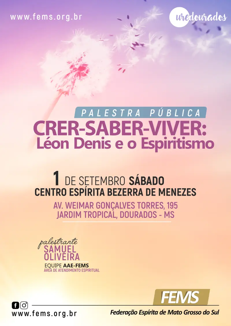 Crer-Saber-Viver: Léon Denis e o Espiritismo