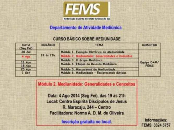 Curso Básico de Mediunidade