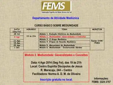 Curso Básico de Mediunidade