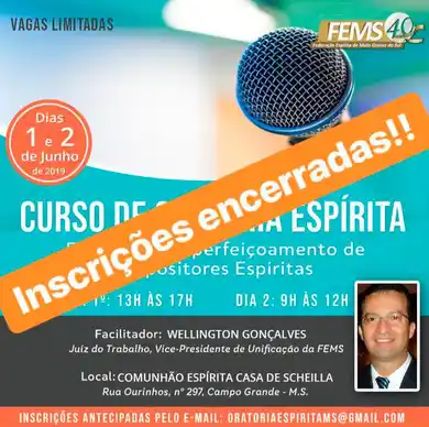 Curso de Oratória Espírita