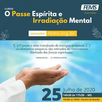 Curso O Passe Espírita e Irradiação Mental