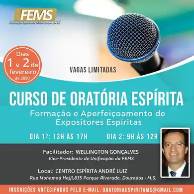Curso Oratória Espírita