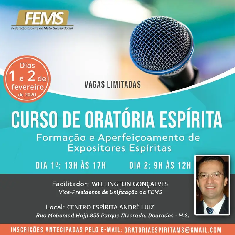 Curso Oratória Espírita