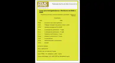 Curso para evangelizadores do DIJ e monitores de ESDE / EADE