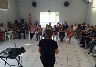 CURSO PARA TRABALHADORES da ÁREA DO ESTUDO e do ATENDIMENTO ESPIRITUAL em COXIM