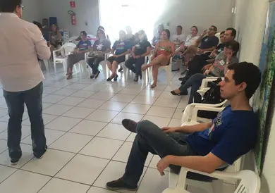 CURSO PARA TRABALHADORES da ÁREA DO ESTUDO e do ATENDIMENTO ESPIRITUAL em COXIM