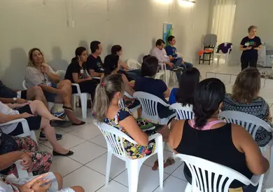 CURSO PARA TRABALHADORES da ÁREA DO ESTUDO e do ATENDIMENTO ESPIRITUAL em COXIM