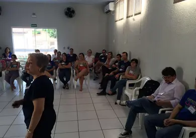 CURSO PARA TRABALHADORES da ÁREA DO ESTUDO e do ATENDIMENTO ESPIRITUAL em COXIM