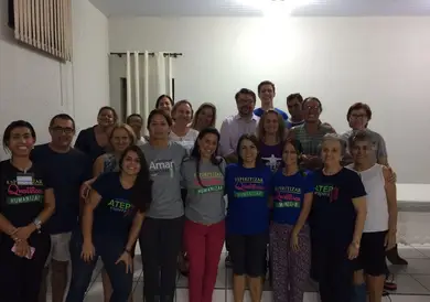 CURSO PARA TRABALHADORES da ÁREA DO ESTUDO e do ATENDIMENTO ESPIRITUAL em COXIM