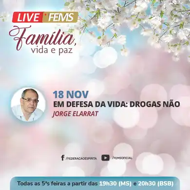 Em Defesa da Vida: Drogas Não