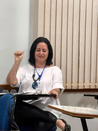 Encerramento da 1ª Oficina de Libras para Trabalhadores Espíritas
