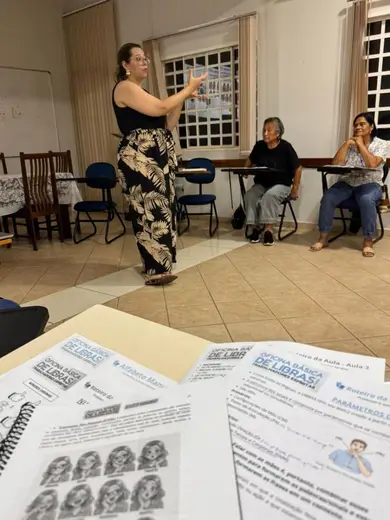Encerramento da 1ª Oficina de Libras para Trabalhadores Espíritas
