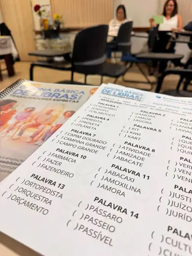 Encerramento da 1ª Oficina de Libras para Trabalhadores Espíritas