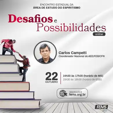 Encontro Estadual da Área de Estudo do Espiritismo
