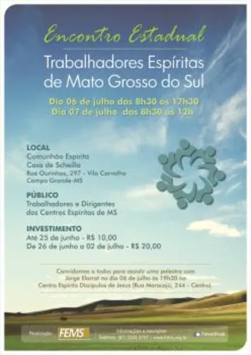 Encontro de Trabalhadores Espíritas de MS