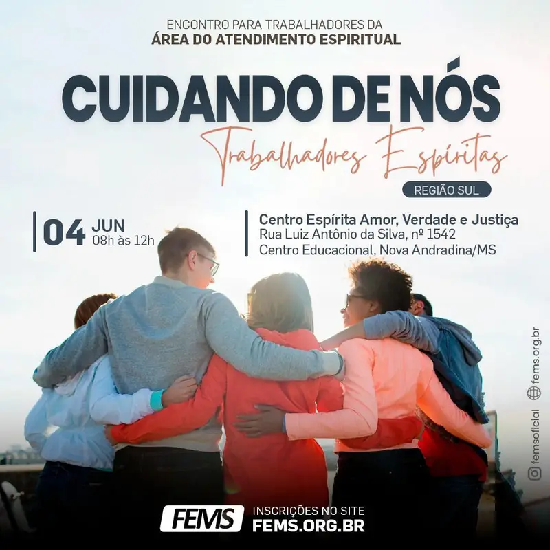 Encontro dos Trabalhadores da Área do Atendimento Espiritual