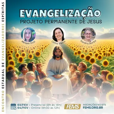 Encontro estadual de evangelizadores espíritas
