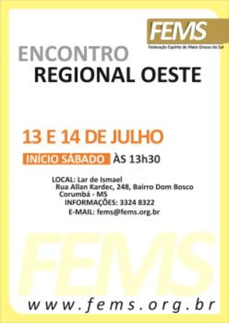 Encontro Regional Oeste