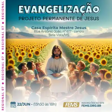 Evangelização - Projeto permamente de Jesus | Regional 07