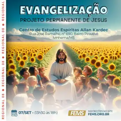 Evangelização - Projeto permamente de Jesus | Ivinhema