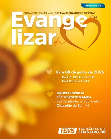 Evangelizar de Coração | Regional 03