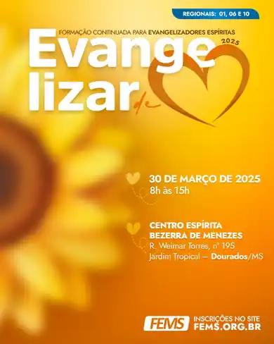 Evangelizar de Coração | Regionais 01, 06 e 10