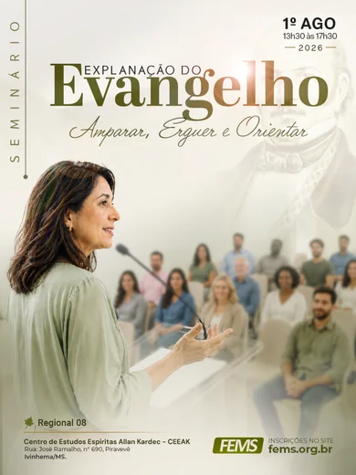 Explanação do Evangelho, amparar, Erguer e Orientar | Ivinhema